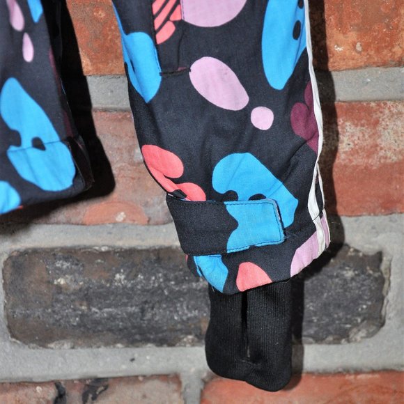 Adidas Trefoil 2011 ST Kurtka, Multi Color Letters Print, Coat Jacket. Small - Picture 11 of 12